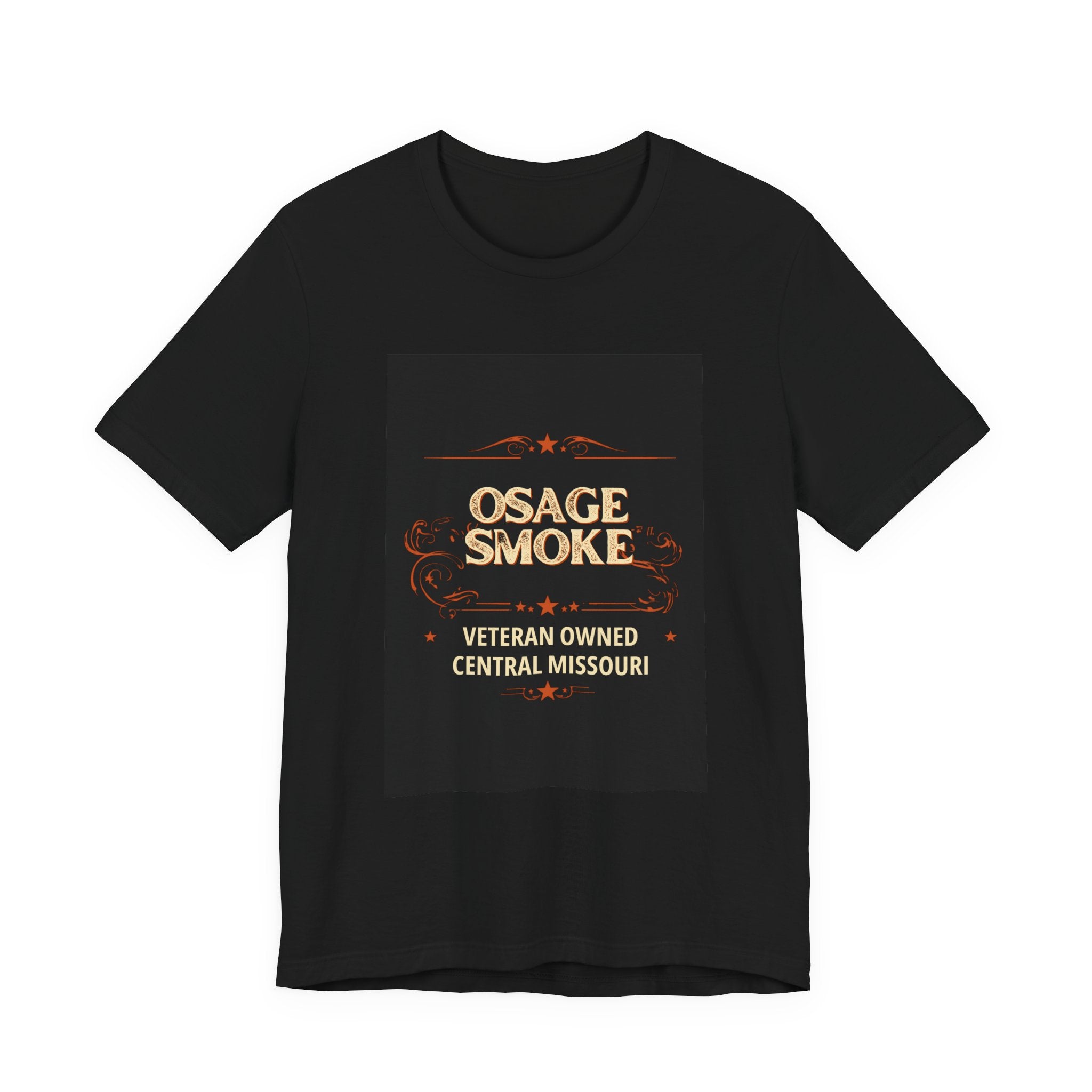 Osage Smoke T‑Shirt — Veteran Owned Central Missouri Tee