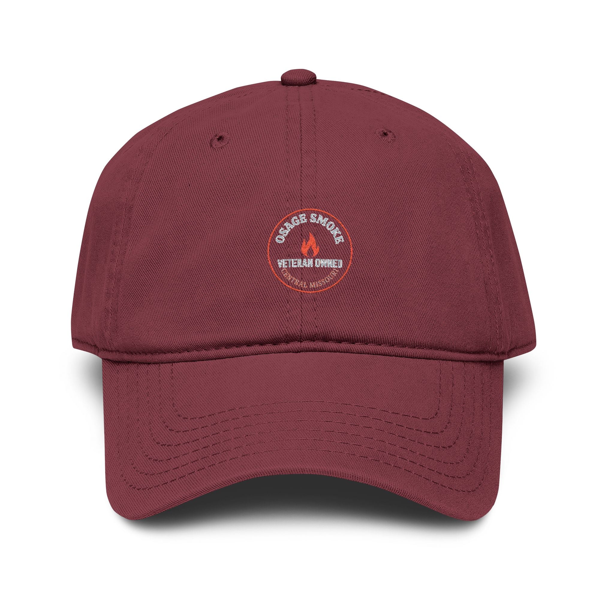 Osage Smoke Veteran Owned Embroidered Dad Hat – Central Missouri