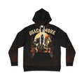 Osage Smoke Ghost Rider Hoodie — Rearing Flaming Horse Western All-Over Print Pullover