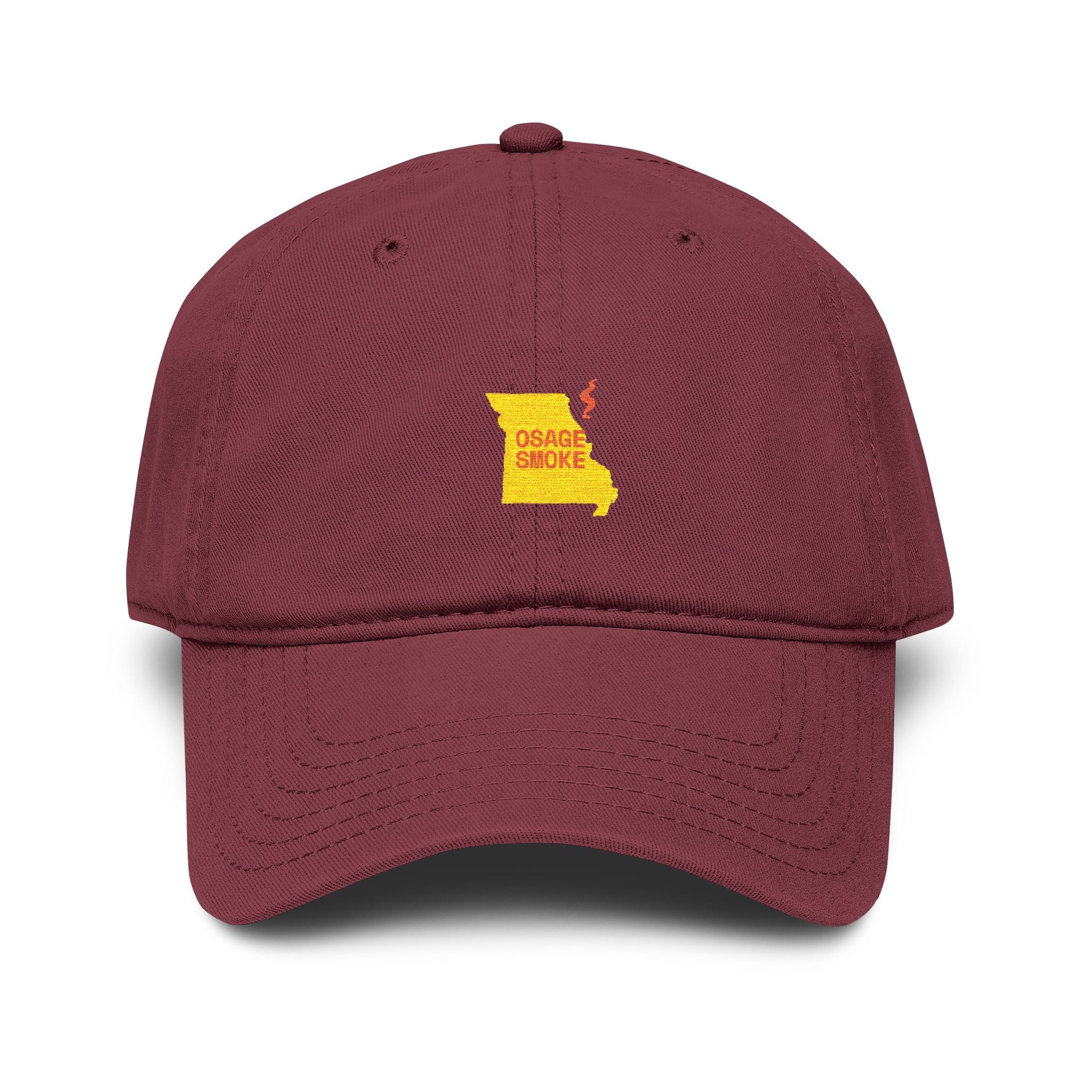 Osage Smoke Missouri State Embroidered Dad Hat – Central Missouri