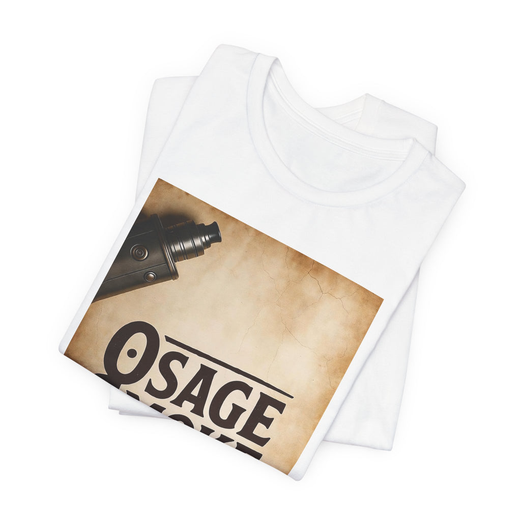 Osage Smoke Vintage Graphic Tee — Retro Western Smokehouse Design