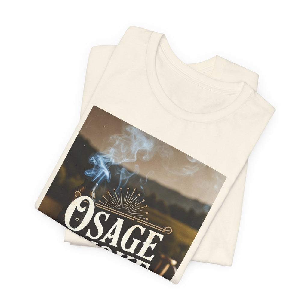 Osage Smoke Graphic Tee – Vintage Tobacco Design