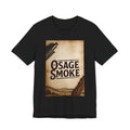 Osage Smoke Vintage Graphic Tee — Retro Western Smokehouse Design