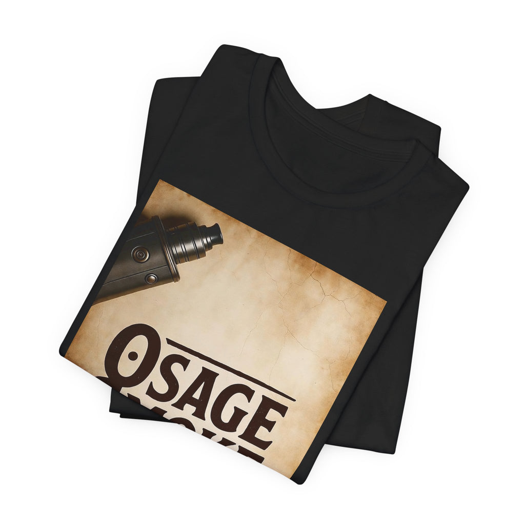 Osage Smoke Vintage Graphic Tee — Retro Western Smokehouse Design