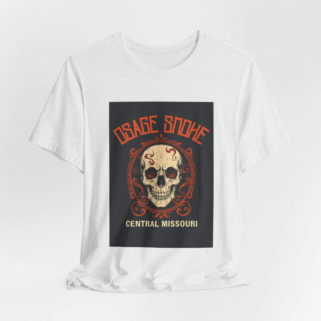 Osage Smoke Central Missouri Skull Tee